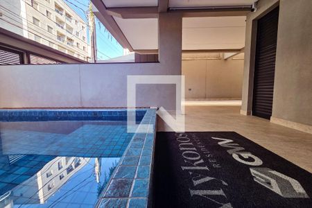Área comum - Piscina de casa de condomínio para alugar com 2 quartos, 93m² em Guilhermina, Praia Grande