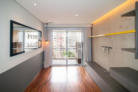 Sala de apartamento para alugar com 2 quartos, 76m² em Bela Vista, São Paulo