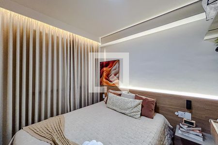Quarto 1 - Suíte de apartamento para alugar com 1 quarto, 24m² em Vila Nova Conceição, São Paulo