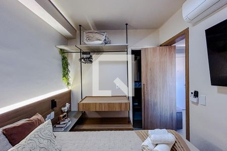Quarto 1 - Suíte de apartamento para alugar com 1 quarto, 24m² em Vila Nova Conceição, São Paulo