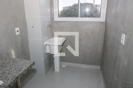 Sala e Cozinha de apartamento à venda com 2 quartos, 35m² em Barra Funda, São Paulo