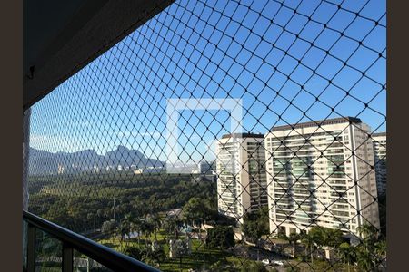 Sala - Varanda  de apartamento para alugar com 3 quartos, 90m² em Barra Olímpica, Rio de Janeiro