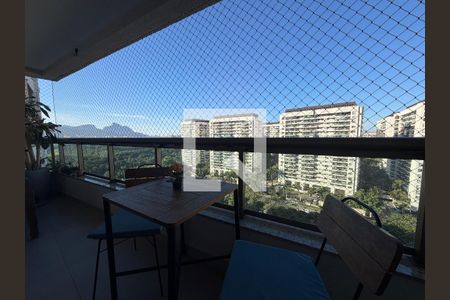 Sala - Varanda  de apartamento para alugar com 3 quartos, 90m² em Barra Olímpica, Rio de Janeiro