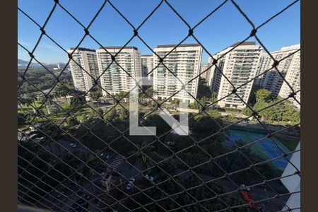 Sala - Varanda  de apartamento para alugar com 3 quartos, 90m² em Barra Olímpica, Rio de Janeiro