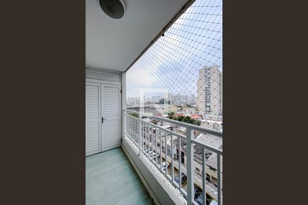 Varanda da Sala de apartamento para alugar com 1 quarto, 32m² em Belenzinho, São Paulo