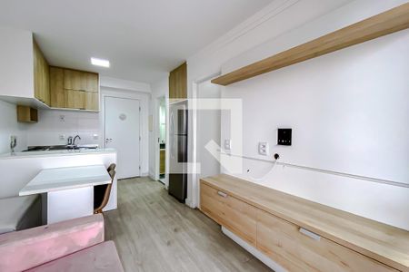 Sala de apartamento para alugar com 1 quarto, 32m² em Belenzinho, São Paulo