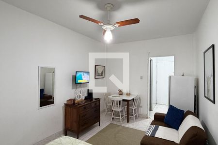 Studio de kitnet/studio para alugar com 1 quarto, 23m² em Ponta da Praia, Santos