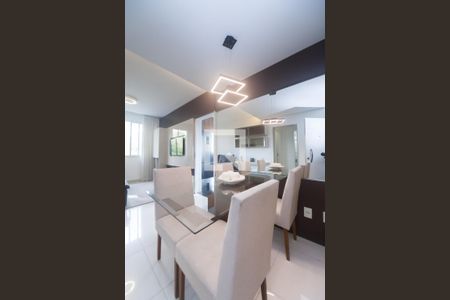 Sala de Jantar de apartamento à venda com 2 quartos, 59m² em Buritis, Belo Horizonte