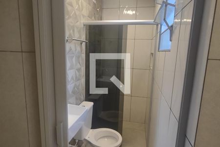 Banheiro de casa para alugar com 1 quarto, 30m² em Vila Palmares, Santo André