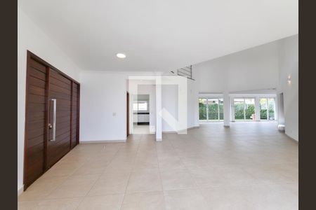 Sala de casa de condomínio para alugar com 3 quartos, 300m² em Loteamento Alphaville Campinas, Campinas
