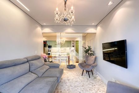 Sala de apartamento à venda com 3 quartos, 107m² em Jardim do Mar, São Bernardo do Campo