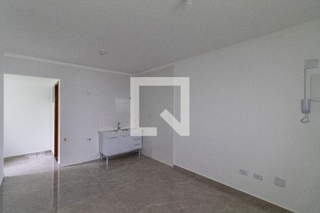 Sala e Cozinha de apartamento para alugar com 2 quartos, 40m² em Vila Ré, São Paulo