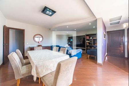 Sala de apartamento à venda com 3 quartos, 148m² em Vila Alzira, Santo André