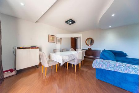Sala de apartamento à venda com 3 quartos, 148m² em Vila Alzira, Santo André