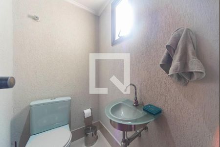 Lavabo de apartamento à venda com 3 quartos, 148m² em Vila Alzira, Santo André