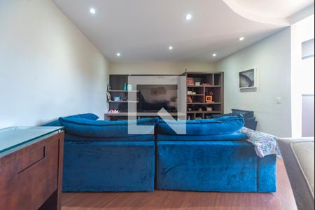 Sala de apartamento à venda com 3 quartos, 148m² em Vila Alzira, Santo André