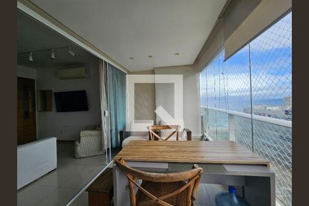 Varanda gourmet de kitnet/studio para alugar com 1 quarto, 41m² em Pituba, Salvador