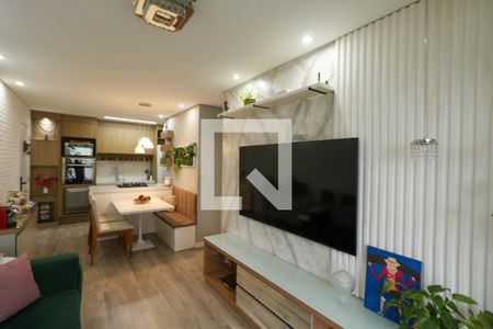 Sala de apartamento à venda com 2 quartos, 55m² em Centro, Diadema