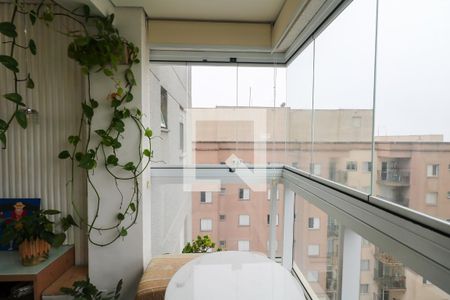 Varanda de apartamento à venda com 2 quartos, 55m² em Centro, Diadema