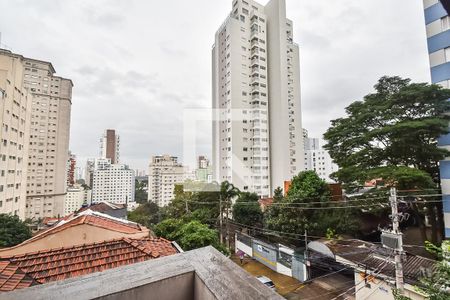 Varanda de kitnet/studio para alugar com 1 quarto, 29m² em Paraíso, São Paulo