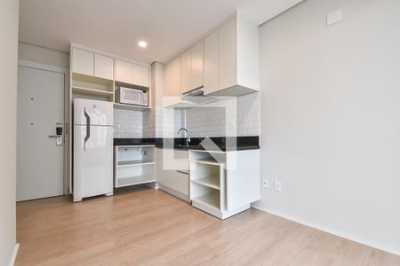 Sala/cozinha de apartamento para alugar com 1 quarto, 31m² em Paraíso, São Paulo