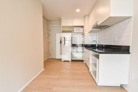Sala/cozinha de apartamento para alugar com 1 quarto, 31m² em Paraíso, São Paulo