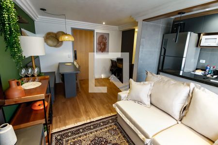 Sala de apartamento para alugar com 1 quarto, 62m² em Vila Andrade, São Paulo