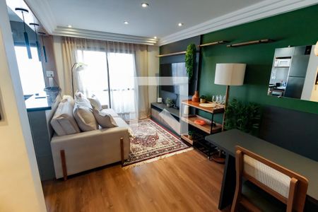 Sala de apartamento para alugar com 1 quarto, 62m² em Vila Andrade, São Paulo