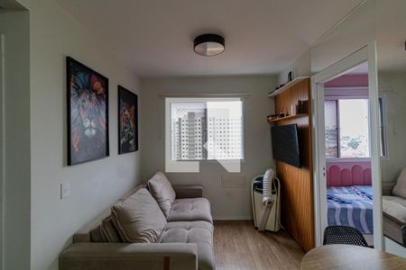 Sala/Cozinha/Área de Serviço de apartamento à venda com 2 quartos, 36m² em Cidade Nova São Miguel, São Paulo