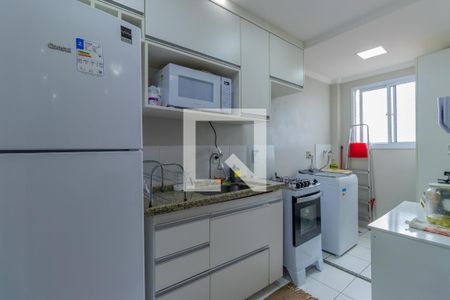 Cozinha de apartamento para alugar com 2 quartos, 56m² em Parque Turiguara, Cotia