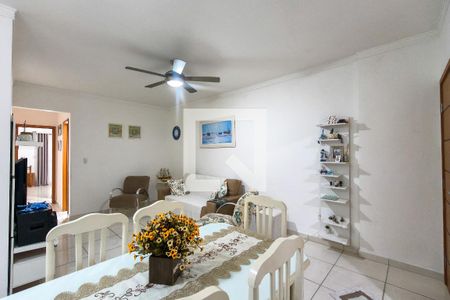 Sala de apartamento para alugar com 3 quartos, 104m² em Canto do Forte, Praia Grande