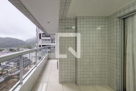 Sacada de apartamento para alugar com 3 quartos, 104m² em Canto do Forte, Praia Grande