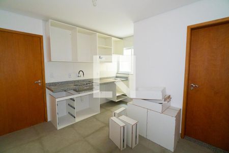 Sala/Cozinha de apartamento para alugar com 1 quarto, 26m² em Jardim Oriental, São Paulo