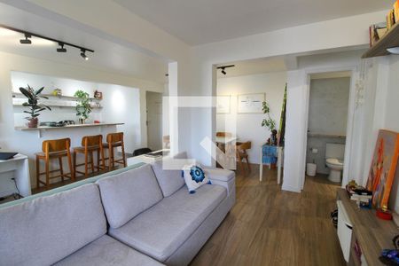 Sala de apartamento à venda com 1 quarto, 78m² em Jaguaré, São Paulo