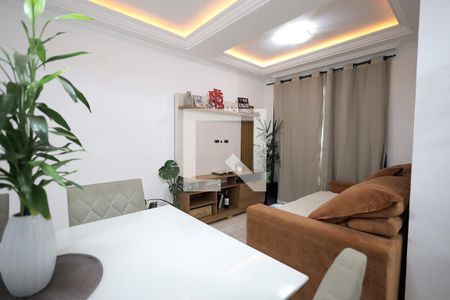 Sala de apartamento para alugar com 2 quartos, 50m² em Vila Metalúrgica, Santo André