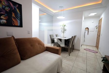Sala de apartamento para alugar com 2 quartos, 50m² em Vila Metalúrgica, Santo André