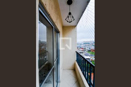 Varanda da Sala de apartamento à venda com 2 quartos, 60m² em Vila Imaculada, Guarulhos