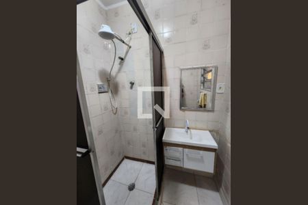 Banheiro de casa para alugar com 2 quartos, 160m² em Saboó, Santos