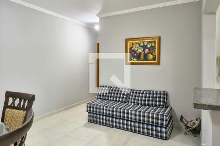 Sala de apartamento para alugar com 2 quartos, 100m² em Aviação, Praia Grande