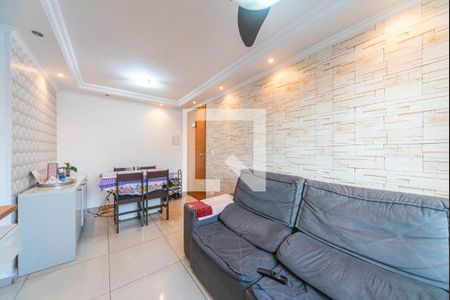 Sala de apartamento à venda com 2 quartos, 45m² em Vila Aquilino, Santo André
