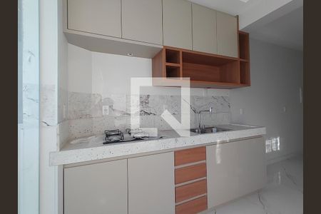 Sala/cozinha de apartamento para alugar com 2 quartos, 56m² em Tubalina, Uberlândia