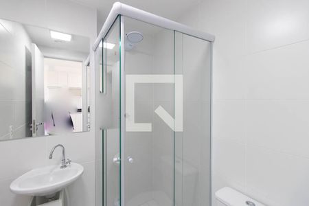 Banheiro de apartamento para alugar com 1 quarto, 40m² em Vila Gustavo, São Paulo