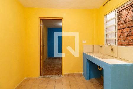 Cozinha e Área de Serviço de casa para alugar com 1 quarto, 35m² em Jardim Julieta, São Paulo