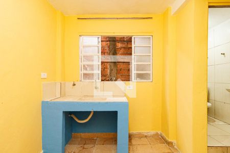 Cozinha e Área de Serviço de casa para alugar com 1 quarto, 35m² em Jardim Julieta, São Paulo