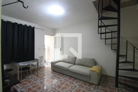 Sala de casa de condomínio à venda com 3 quartos, 80m² em Curicica, Rio de Janeiro