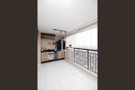 Varanda da Sala de apartamento para alugar com 3 quartos, 106m² em Jardim Tabatinga, Guarulhos