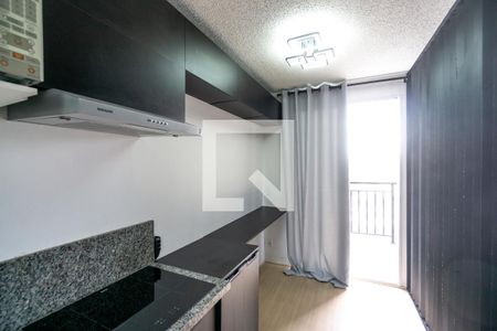 Sala quarto e cozinha de apartamento para alugar com 1 quarto, 28m² em Tatuapé, São Paulo