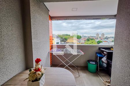 Varanda de apartamento à venda com 2 quartos, 39m² em Parque Erasmo Assunção, Santo André