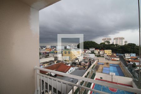 Sala / Cozinha - Varanda de apartamento para alugar com 2 quartos, 48m² em Vila Nova Cachoeirinha, São Paulo