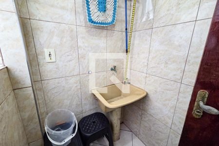Área de Serviço de apartamento para alugar com 1 quarto, 53m² em Cidade Ocian, Praia Grande